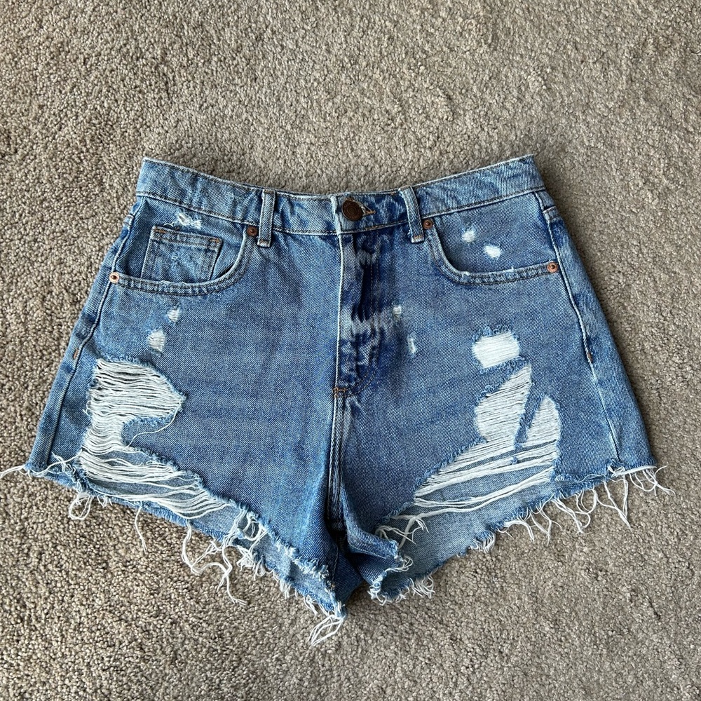 Forever 21 High Waist Denim Shorts
